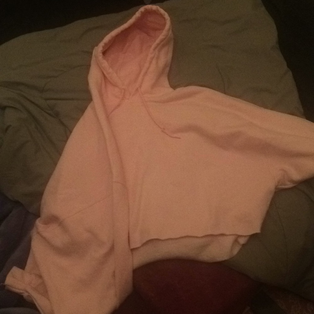 Cropped hoodie